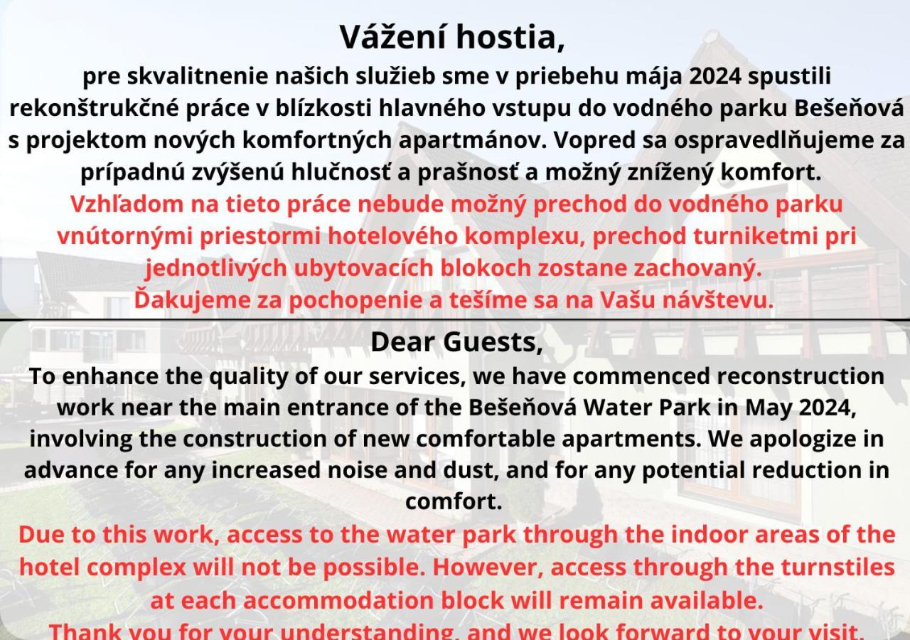 Hotel Bešeňová Εξωτερικό φωτογραφία